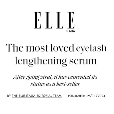 ELLE Italia: The Most Loved Eyelash Lengthening Serum