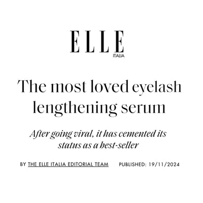 ELLE Italia: The Most Loved Eyelash Lengthening Serum