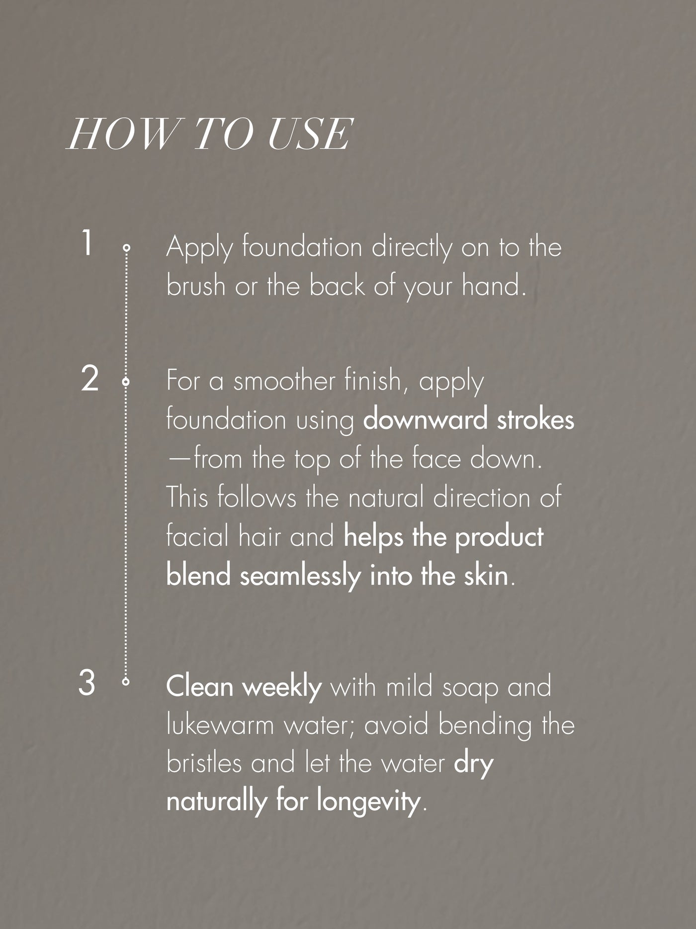 Foundation Brush